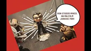 Iron Studios MINICO IAN MALCOLM Jurassic Park UNBOXING