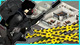 I RAID The POLICE Station For “Epic” LOOT | INSURGENT - BLACK OPS PROFESSION MOD | PROJECT ZOMBOID