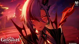 [Cutscene Animation] The Knave (Arlecchino) Boss Fight | Genshin Impact