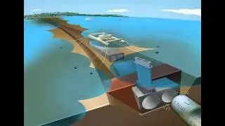 Строительство Керченского моста в Крыму