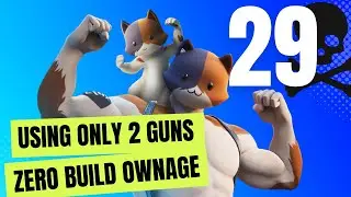 29 Kill Fortnite Double Gameplay | Fortnite Zero Build Season 4 | Cobra DMR + Evochrome Shotty