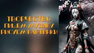 [🔴LIVE🔴] Творчество. Рисуем в Playgraund. Музицируем в Suno