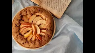 Галета с яблоками