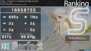 【osu!】Chata - Kokkei to Iu Nakare (4anke) [Collab Insane]