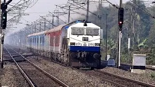 8 in one : Back to back Highspeed LHB as well as ICF action in Eastern Railways.