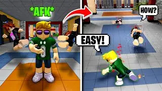 I Pretended To Be AFK As A NOOB With ADMIN Fighting Style