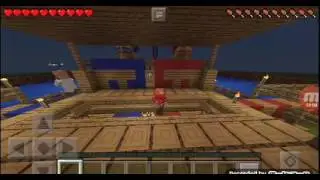 Обзор карты Red vs Blue в маинкрафт