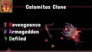 Terraria Calamity Mod - RAD Mode Calamitas Clone