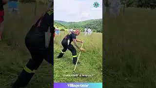 This Dude's Scythe Skills are LEGENDARY! 😂 Mowing Level: BEAST MODE! 