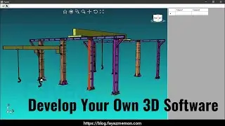 How To Create 3D Software | View AutoCAD DWG files | Open / Read a DWG File