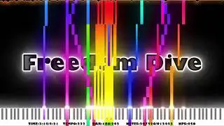 Freedom Dive | 912 Thousand Notes | Black Midi | 8 Bit Version