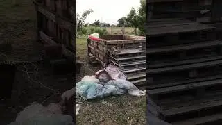 Бассейн из поддонов.ШОК что стало через год с бассейном!!!DIY
