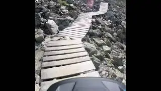 Passerella Trail N°6 al BIKE PARK di VERBIER 🇨🇭