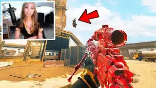 I hired a GIRL SNIPER COACH to train me to Snipe.. then I 1v1'd Her.. (HILARIOUS)