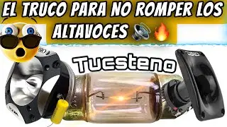 Evita dañar tus altavoces con este truco LA BOMBA DE LUZ🔊