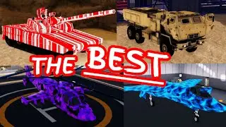 The BEST vehicles from every section - War Tycoon