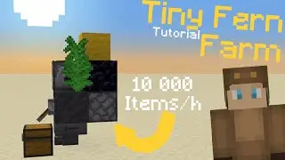 This Tiny Fern Farm Is Insane! (10 000 items/h) | Minecraft 1.19.2