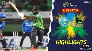 Highlights / st Lucia kings vs Jamaica Tallawahs - CPL 2023