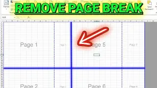 How to Remove a Page Break in Excel