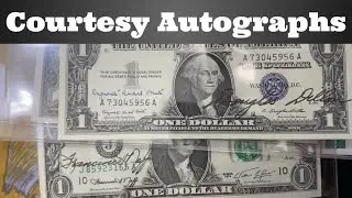 Courtesy Autographs - What Are Courtesy Autograph Bank Notes?