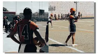 Kameron Burns | JMU Coach Curt Cignetti Prospect Camp 2021 | QB1