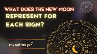 What does the New Moon represent for each sign? | Astrology | Zodiac Sign's