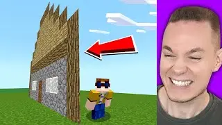 Ich VERARSCHE FREUND mit FAKE HAUS... 🤣 (Minecraft)