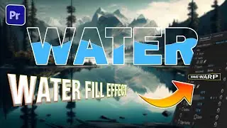 Wave effect in premiere pro | water fill effect in premiere pro