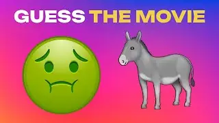 Guess the movie - Emoji quiz game #brainteaser #funquiz #emojiquiz #guess #quizgame #emojichallenge