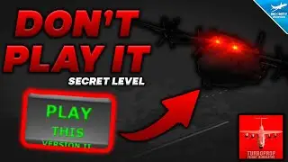 DON'T PLAY SECRET TFS LEVEL - Turboprop Flight Simulator