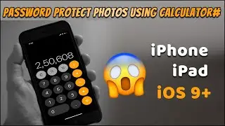 Password Protect iPhone photos using Calculator#