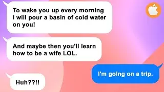[Apple] My MIL stole my dress, then dumped a bucket of ice-cold water on me when I was sleeping