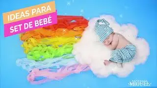 Ideas para fotos de bebé nuevo