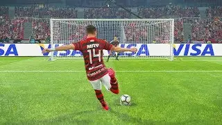 Club World Cup Final: Flamengo vs Benfica, What a heart-stopping moment! - PES 2019 - Master Leag...
