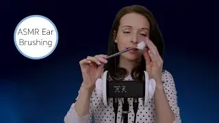 ASMR Ear Brushing - Close Up Attention