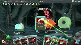 Slay the Spire - Shiv Build on Act 3 Boss
