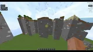Weird glitch in flat minecraft world🤯🤯