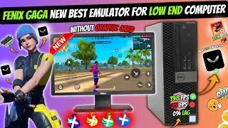 New Fenix Gaga Lowest Emulator For Free Fire | 2gb Ram Without Graphics | Smart Gaga Lite