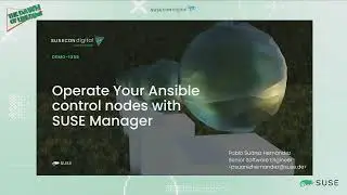 Operate Your Ansible control nodes with SUSE Manager
