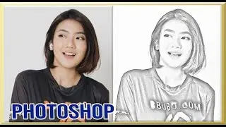 Cara Merubah Foto Menjadi Sketsa Efek Pencil Dengan Photoshop