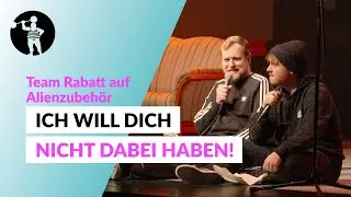 Spieleabend | Team Rabatt auf Alienzubehör | Poetry Slam TV