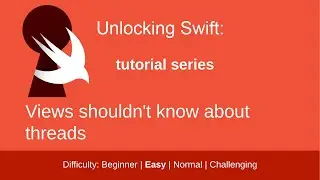 Swift Views Shouldn't Know About Threads