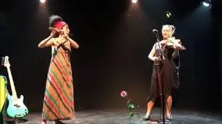 Jelena Popržan & Tahereh Nourani Live @ Theater Drachengasse/ Vienna, June2018