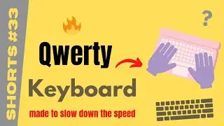 Qwerty keyboard Fact | Speed Kam krne ke liye 🔥🔥😱