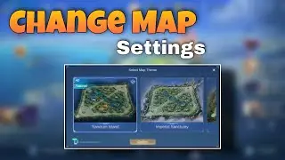 HOW TO CHANGE MAP IN MOBILE LEGENDS 2023 - for newbies