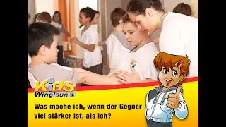 WingTsun für Kids: Was mache ich, wenn mein Gegner viel stärker ist als ich?