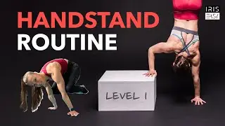 HANDSTAND ROUTINE LEVEL 1 | beginner friendly