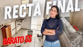 CASA pequeña de INFONAVIT ✅ CAMBIOS | INVITO a A TRABAJAR mi familia 🏠