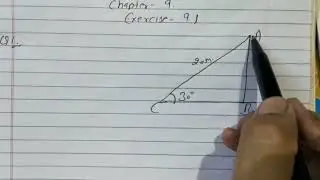 class10 || chapter 9 || introduction to trigonometry | exercise 9.1 Q1,Q2 || cbse || Mathetry