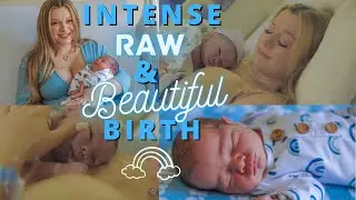 EMOTIONAL LIVE BIRTH baby number two 2021 | RAINBOW BABY BIRTH